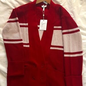 Joie Colorblock Cardigan NWT